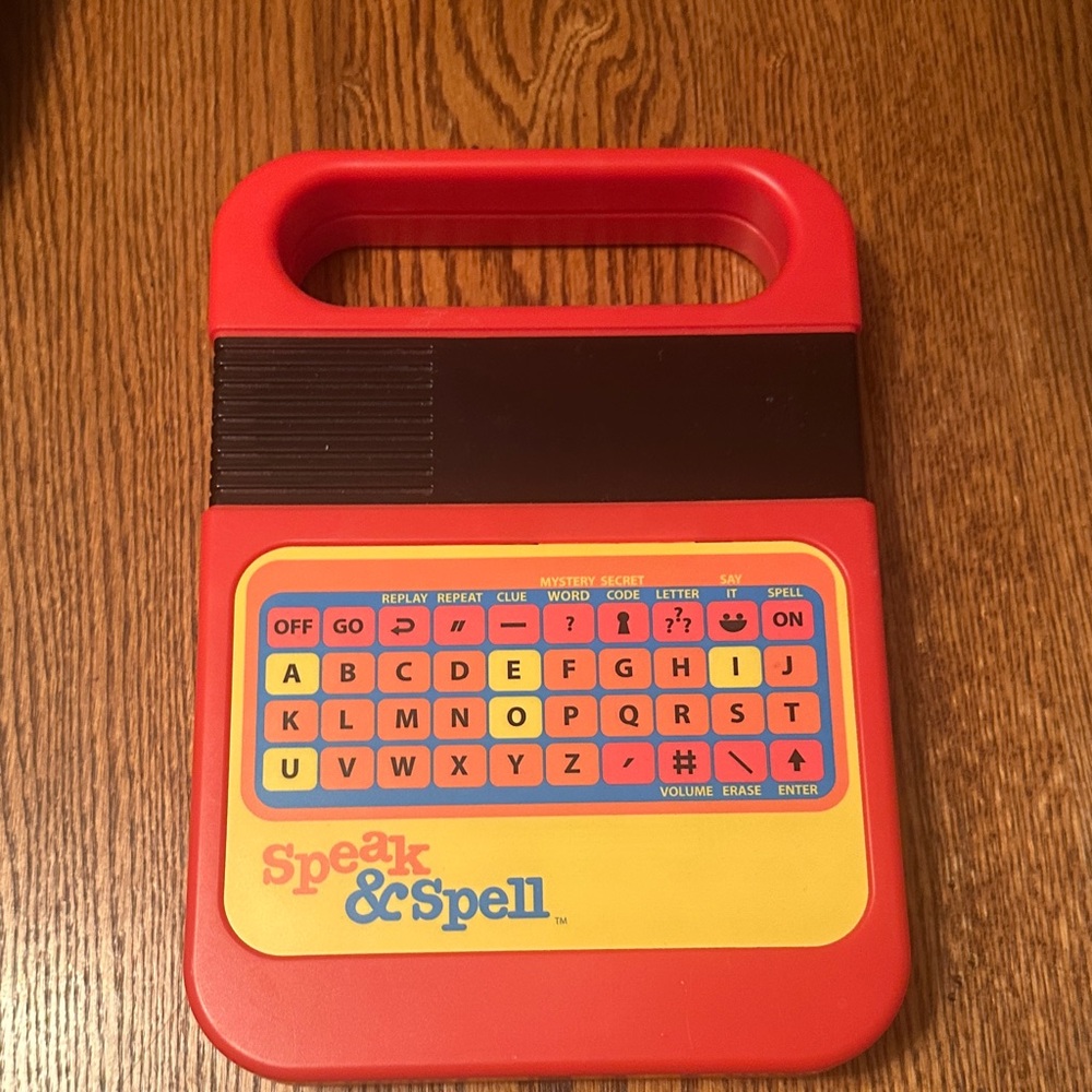 Educational Toy - Red and Yellow